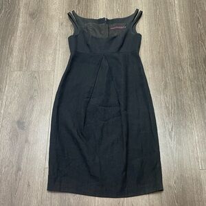 Martin Grant Paris Wool Blend Shift Dress MSRP $1300